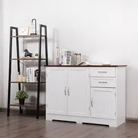 Buffet Storage Cabinet Console Table Kitchen Sideboardd Home Furni W/2 Drawers