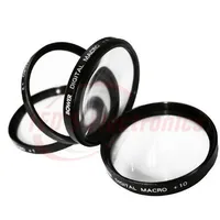58mm Essential Filter Kit Macro Uv Cpl Fld For Canon Eos Rebel T7 T6 T7i T6i