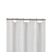 Abstract Clip Jacquard Shower Curtain