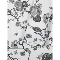 Bird Floral Cotton 3-Piece Duvet Set