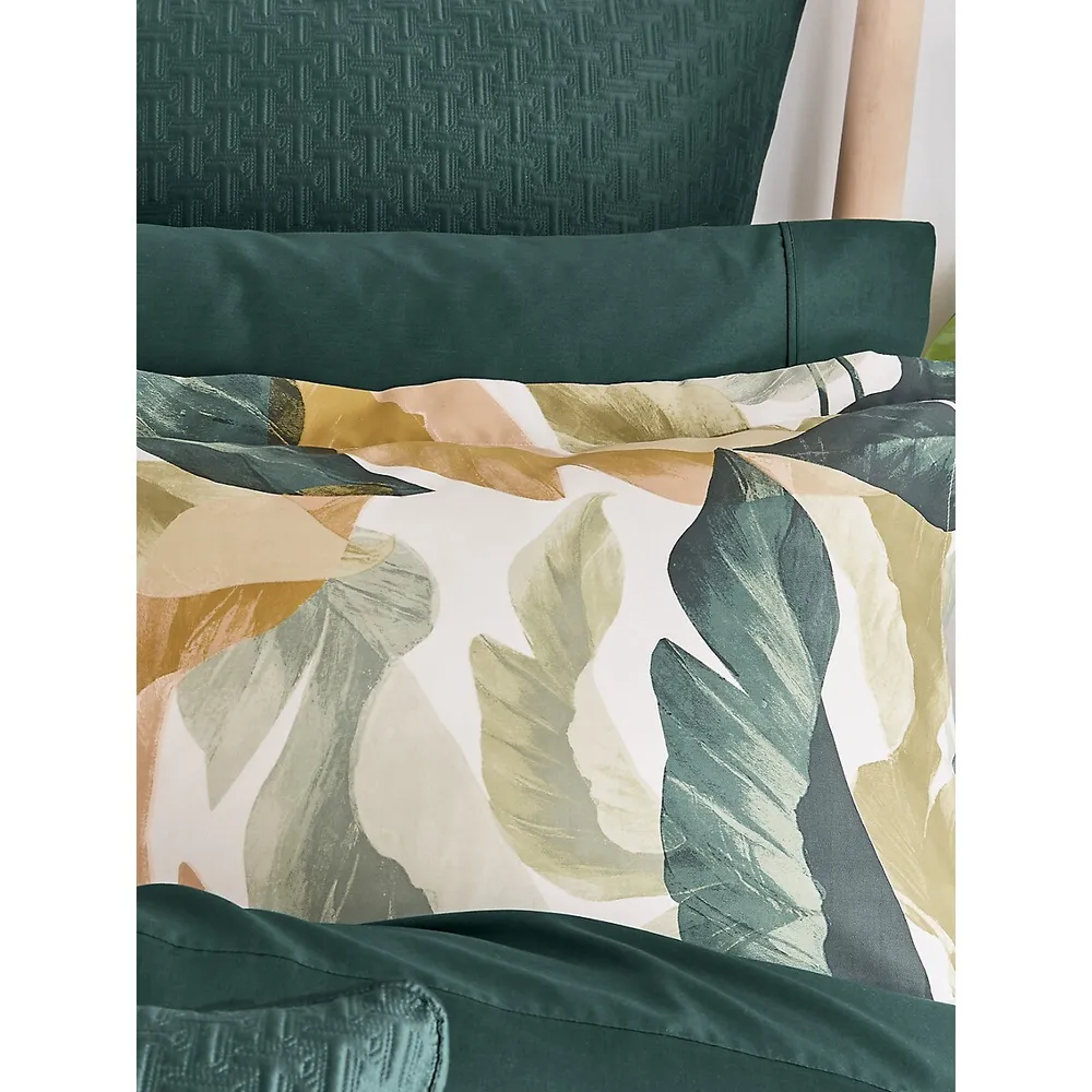 Urban Forager Cotton Sateen 3-Piece Duvet Cover Set