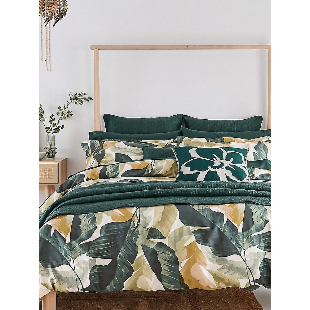 Urban Forager Cotton Sateen 3-Piece Duvet Cover Set