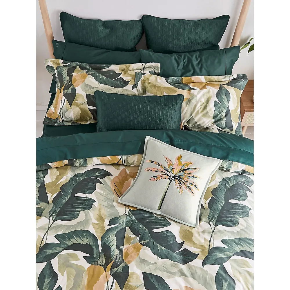 Urban Forager Cotton Sateen 3-Piece Duvet Cover Set