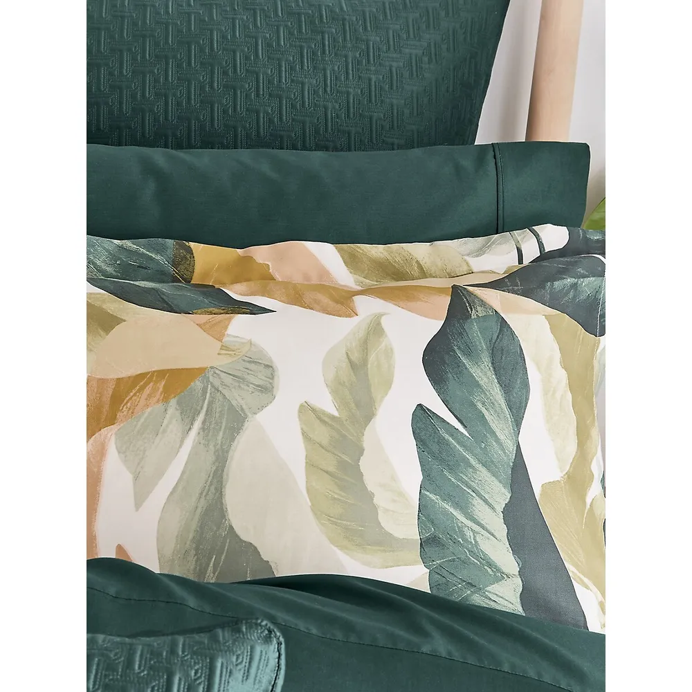 Urban Forager Cotton Sateen 3-Piece Duvet Cover Set