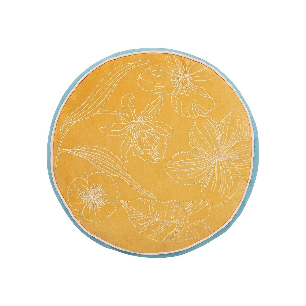 Coussin décoratif rond New Hampton