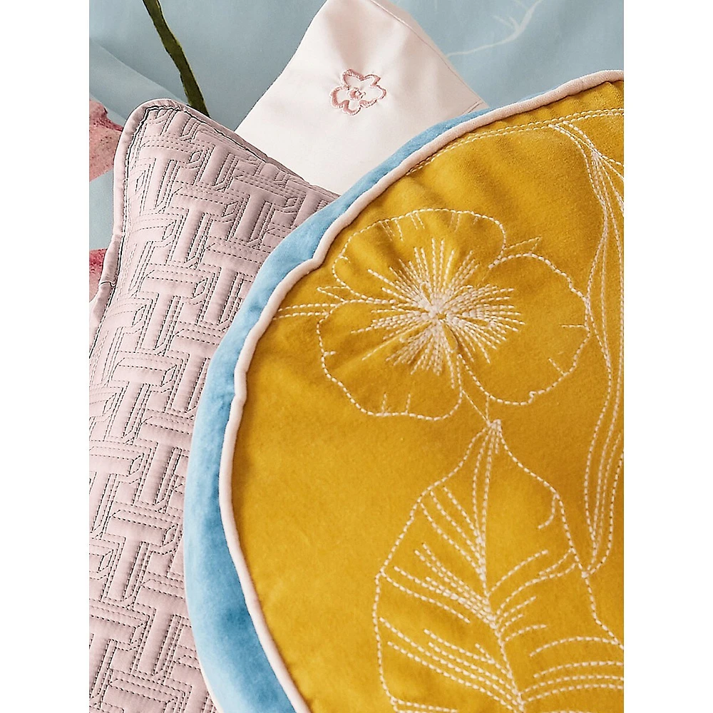 Coussin décoratif rond New Hampton