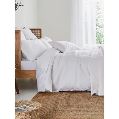 Plain Dye Cotton Sateen Duvet Cover