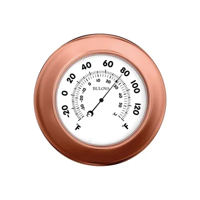 Wall Clock and Thermometer