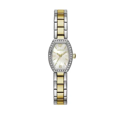 Crystal Collection Stainless Steel Bracelet Watch