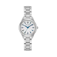 Sutton Silvertone Stainless Steel Bracelet Watch 96L285