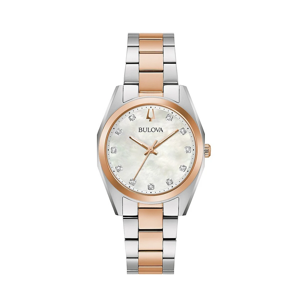 Surveryor Quartz Two-Tone Watch 98P207