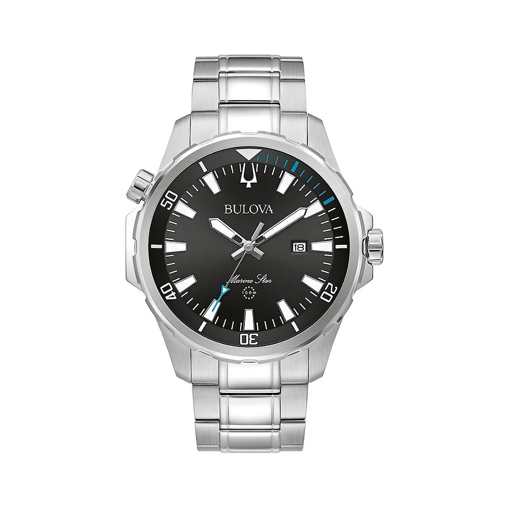 Marine Star Series B Stainless Steel Bracelet Analog Watch ​96B382