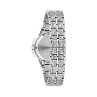 Octava Crystal Pavé Stainless Steel Bracelet Watch 96L305