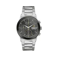 Millennia Brace Stainless Steel Bracelet Chronograph Watch​ 96C149