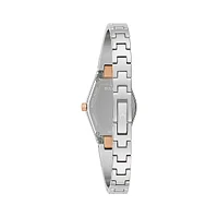 Gemini Two-Tone Stainless Steel & Diamond-Accent Bracelet Watch 98P216