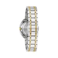 Duality 0.10 CT. T.W. Diamond & Two-Tone Stainless Steel Watch & 3-Strap Interchangeable Set 96X134