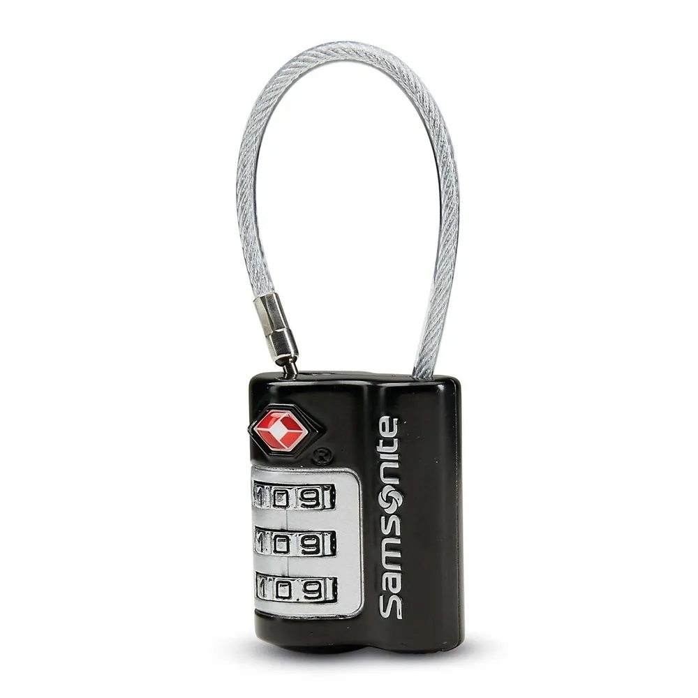 Three-Dial TSA Cable Lock