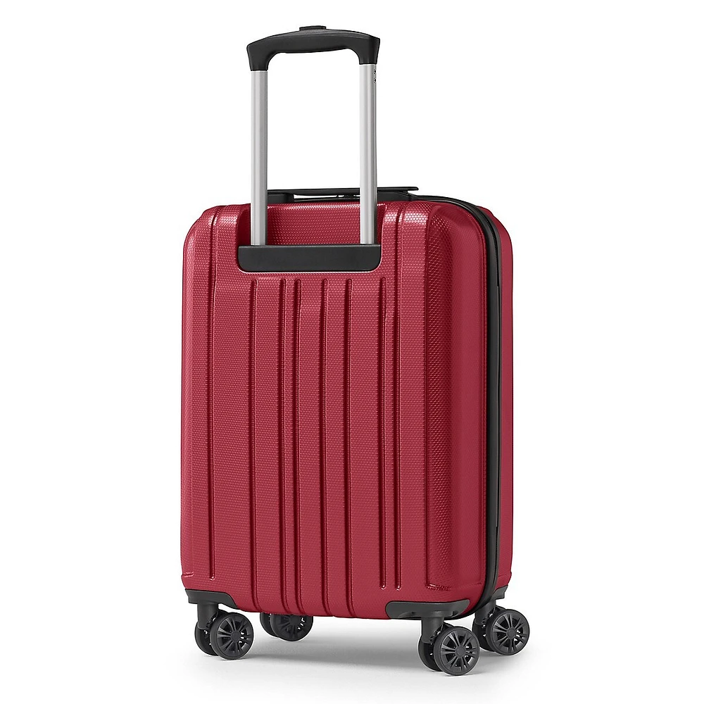 Air Fleet Luggage 21-Inch Carry-On Hardside Spinner Suitcase