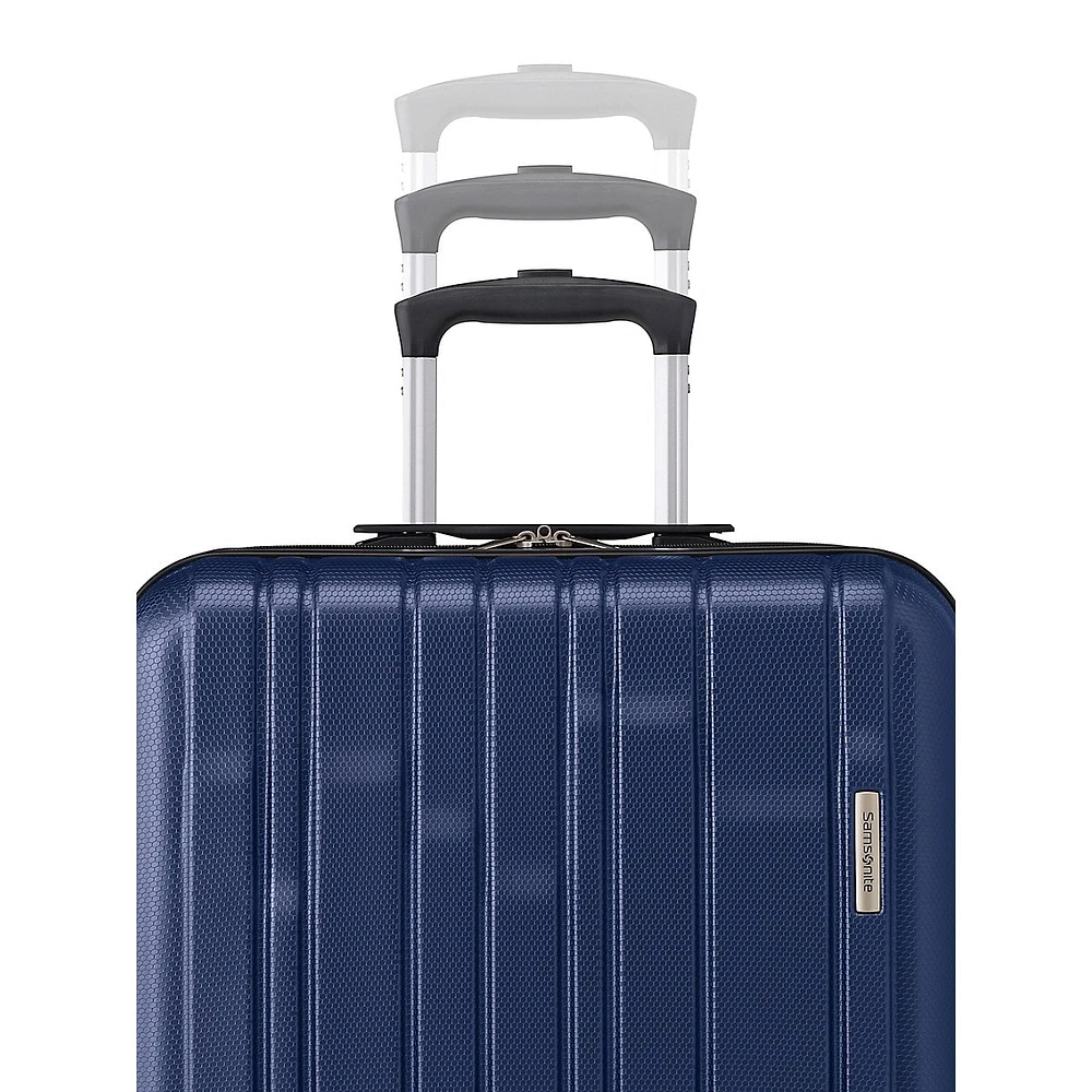 Air Fleet 26.5-Inch Medium Expandable Spinner Suitcase