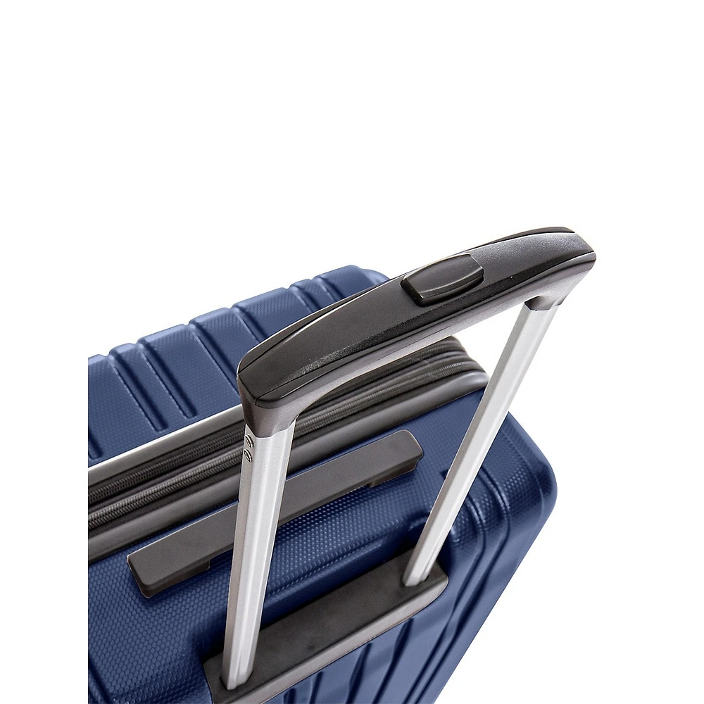 Air Fleet 26.5-Inch Medium Expandable Spinner Suitcase