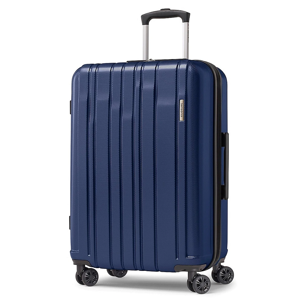 Air Fleet 26.5-Inch Medium Expandable Spinner Suitcase