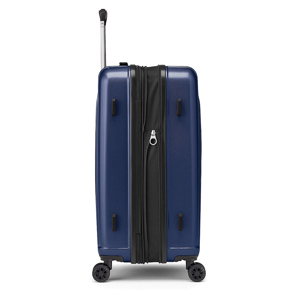 Air Fleet Luggage 26.5-Inch Medium Hardside Spinner Suitcase