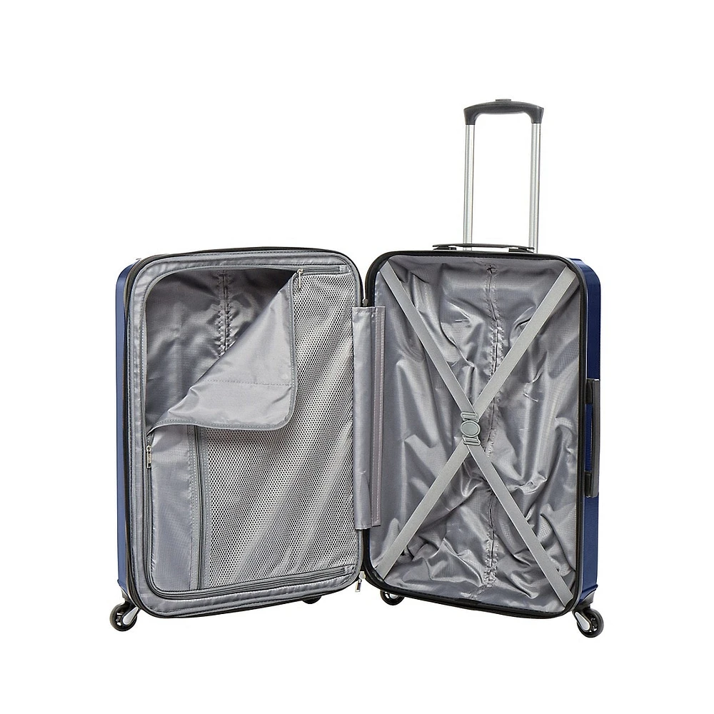 Air Fleet 30.35-Inch Large Expandable Spinner Suitcase