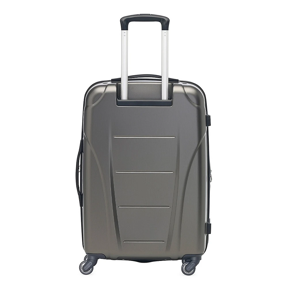 Winfield NXT 26.25-Inch Spinner Medium Expandable Suitcase