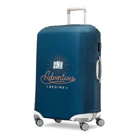 Adventure Begins Luggage Cover