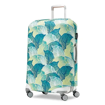 Leaf-Print Extra Large Luggage Cover