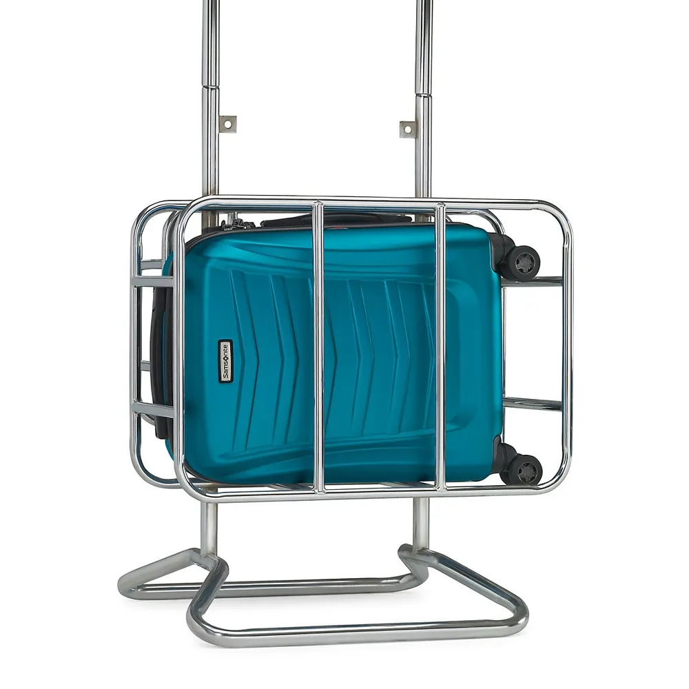 Elora Dlx 21.5-Inch Carry-On Spinner Suitcase