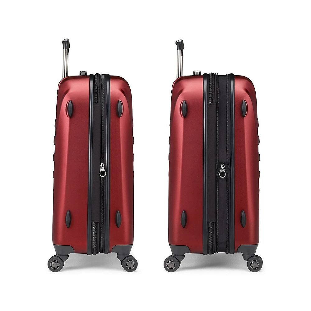 Valise à roulettes pivotantes de taille moyenne Elora Dix, 67 cm (26,3 po