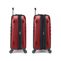 Valise à roulettes pivotantes de taille moyenne Elora Dix, 67 cm (26,3 po