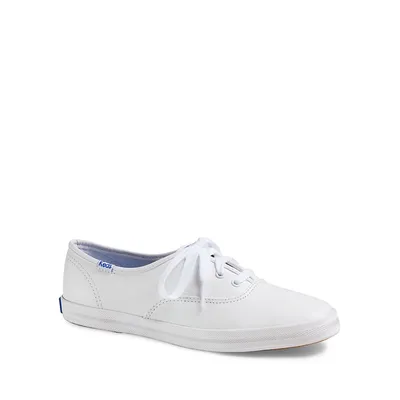 Womens Leather Champion Sneaker