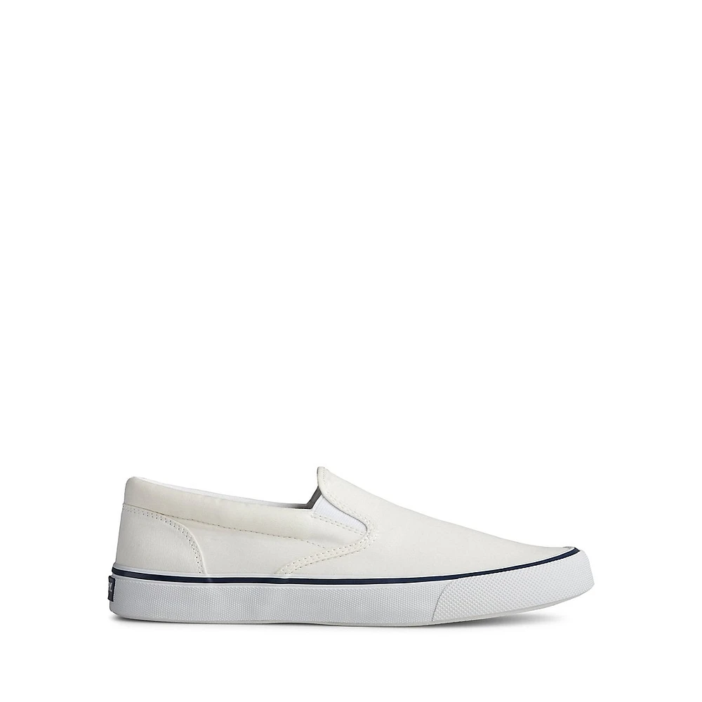 Men's Top-Sider Striper II Canvas Slip-On Sneakers