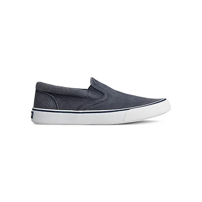 Men's Top-Sider Striper II Canvas Slip-On Sneakers