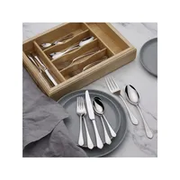 Colson 42-Piece Stainless Steel Flatware Set With 6-Slot Caddy