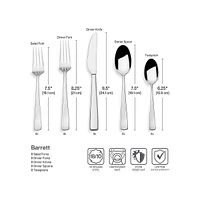 Barrett 45-Piece Flatware Set