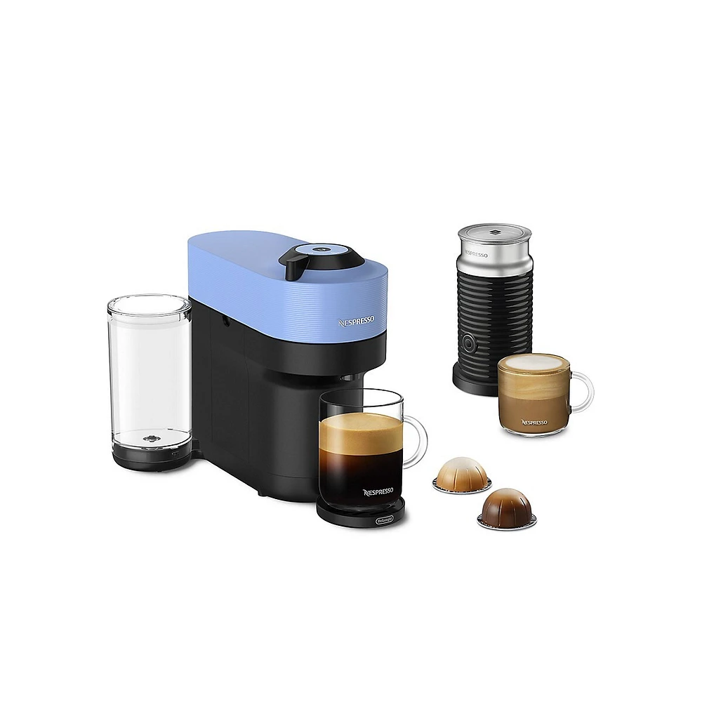 Vertuo Pop+ Coffee and Espresso Machine with Aeroccino by De'Longhi