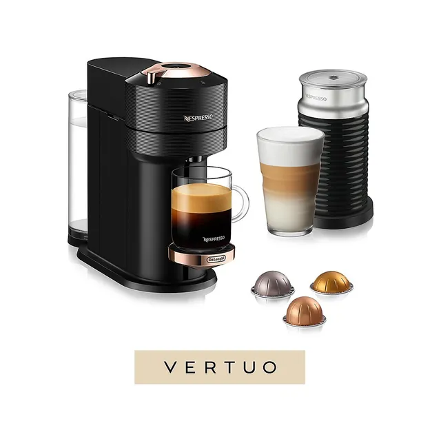 Best Buy: Nespresso Inissia/Aero+ Espresso Maker and Milk Frother Black  A+D40-US-BK-NE