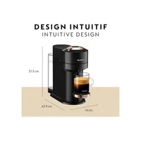 ​Vertuo Next Premium Coffee Machine With Aeroccino, Rose Gold ENV120BAECA