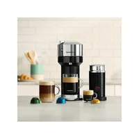 Vertuo Next Deluxe Coffee & Espresso Machine With Aeroccino, Chrome ENV120CAECA