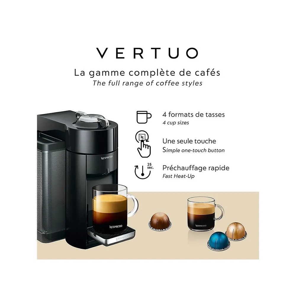 Vertuo Coffee Machine with Aeroccino