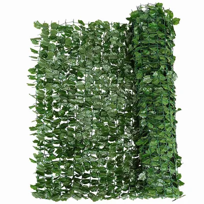 40''x95'' Faux Ivy Leaf Decorative Privacy Fence Screen Artificial Hedge Fencing