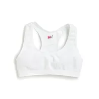 Girl's Seamless Racerback Sports Bra