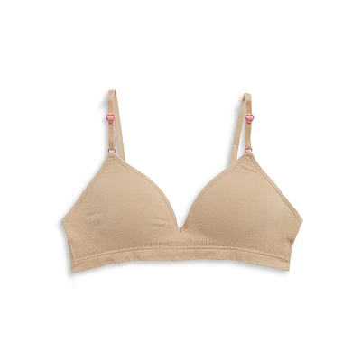 Girl's Seam-Free Hybrid Bra