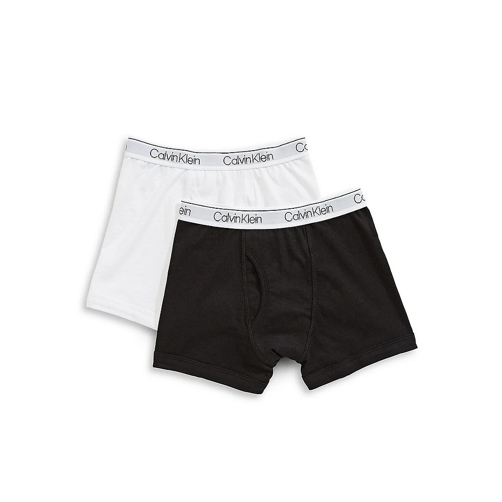 Boy's 2-Pack Boxer Brief Set