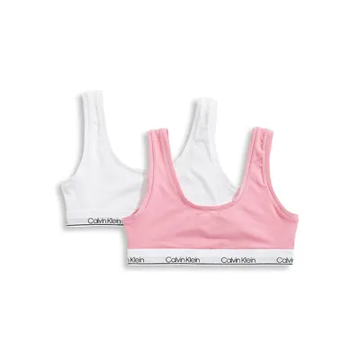 Girl's Two-Pack Crop Tops