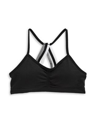 Girl's Seamless Ruched Strappy Back Bralette
