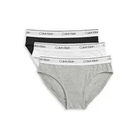 Girl's 3-Pack Modern Cotton Briefs